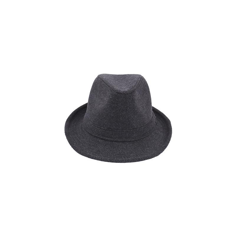 Top Hat Men Middle-aged Men Autumn and Winter Thickened Hat Wool Top Hat Old Man Hat Old Man Hat Dad Hat