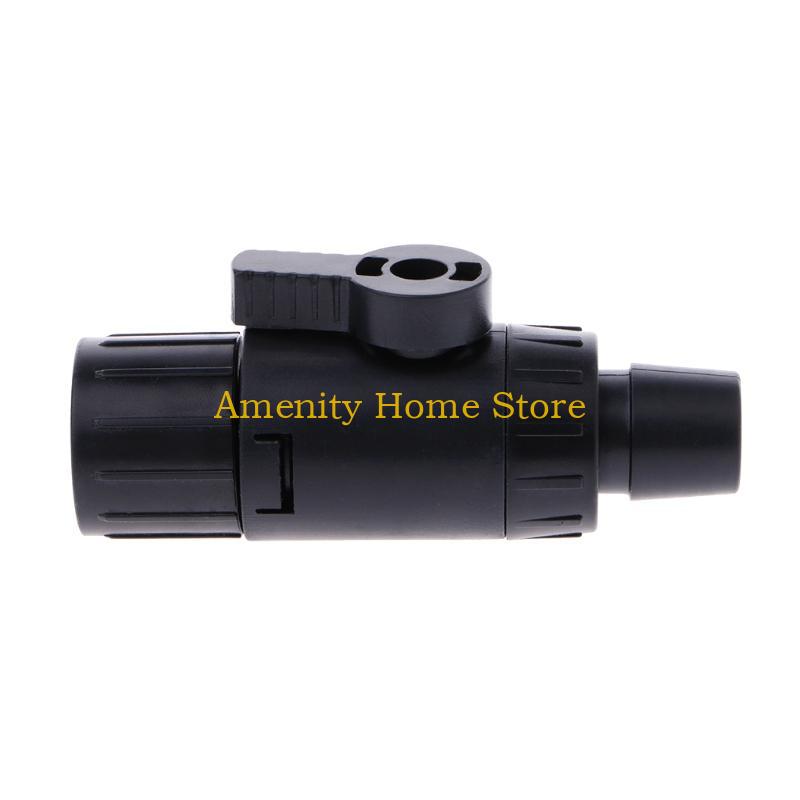 

F26C Water Pipe Quick Connectors Straight Push Connector Plastic Fittings for 1/2 Inch Hose Air Line Easy to Use чёрный