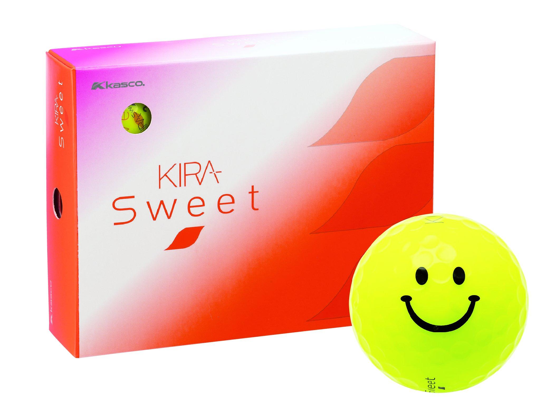 

Мяч для гольфа Kasco KIRA SWEET Character 1 дюжина желтый (12 шт.)