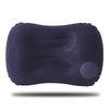 Flocked Inflatable PVC Travel Pillow for Camping and Outdoor Naps