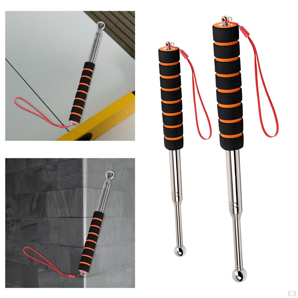 Drum Poles with Sponge Handle Tile Hollow Inspection Tool Lightweight Hand Operated Tools for Walls