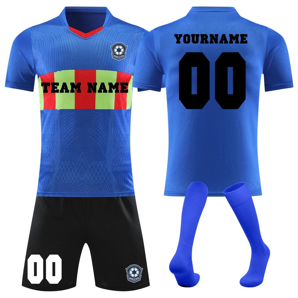 Football Jerseys Shorts Socks Set New Season Shorts Socks Adult Sizes Outfits