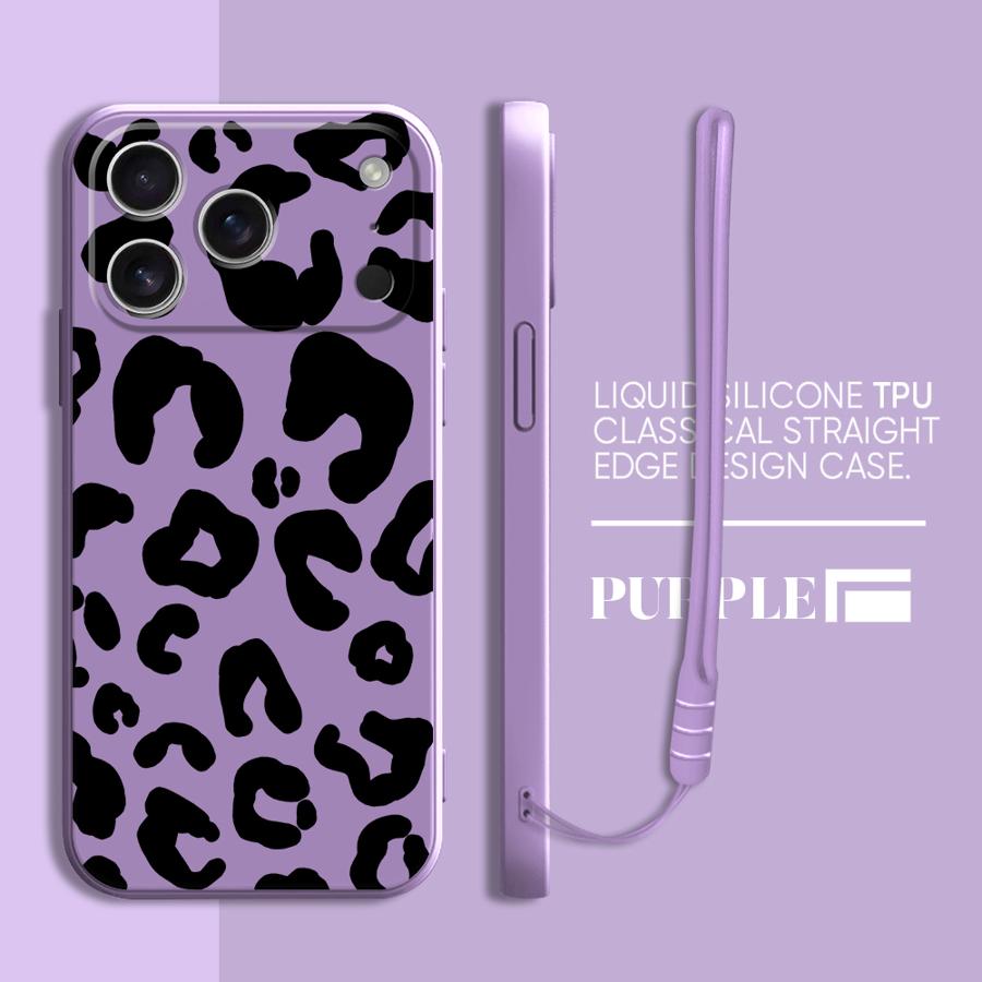 Phone Cover Case for Apple iPhone 17 Pro Max 12 Plus 16 11 XS XR 7 8 Air 15 13 Mini Leopard Art