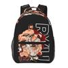Ryu Street Fighter II Turbo Hyper Fighting Backpack Student Boys Girls BookBag Children School Bag Shoulder Bags for Men Women