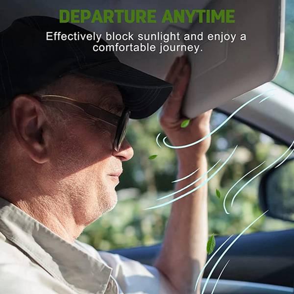 Right Sun Visor with Vanity Mirror for Nissan Infiniti QX60 JX35 (96400-9PB0A)