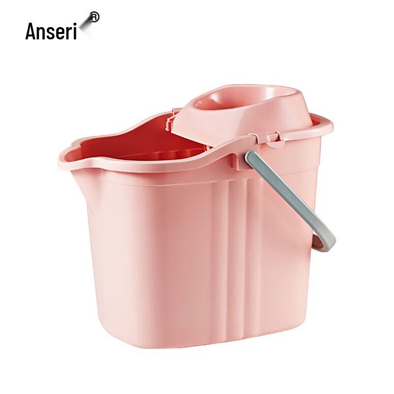 Ansarie Rolling Spin Mop Bucket