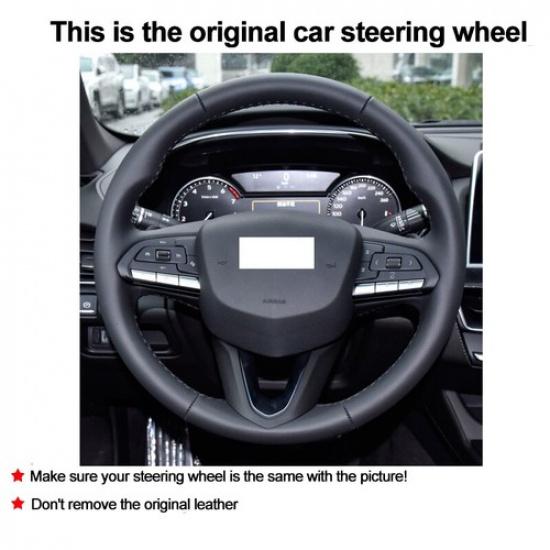 DIY Car Steering Wheel Cover For Cadillac CT4 CT5 XT4 -  CT5-V