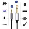 Durability 3.5mm To 6.35mm Audios Cable for Connecting Smartphones Tablets Laptops To Amplifiers for Guitar, Laptop,