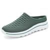 Women's shoes summer new one-pedal slippers outer wear fly-woven breathable bag head half drag soft sole light casual shoes wholesale