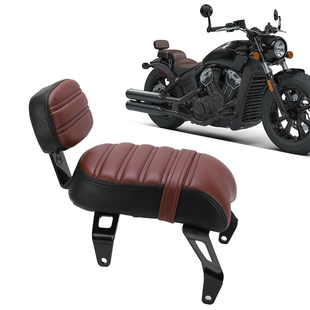 Rücksitz mit Rückenlehnen-Kit Ersatz für Indian Bobber 2018‑2023
