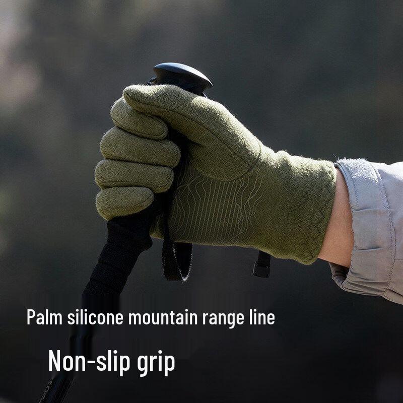 Herren Winter Outdoor Anti-Rutsch-Handschuhe