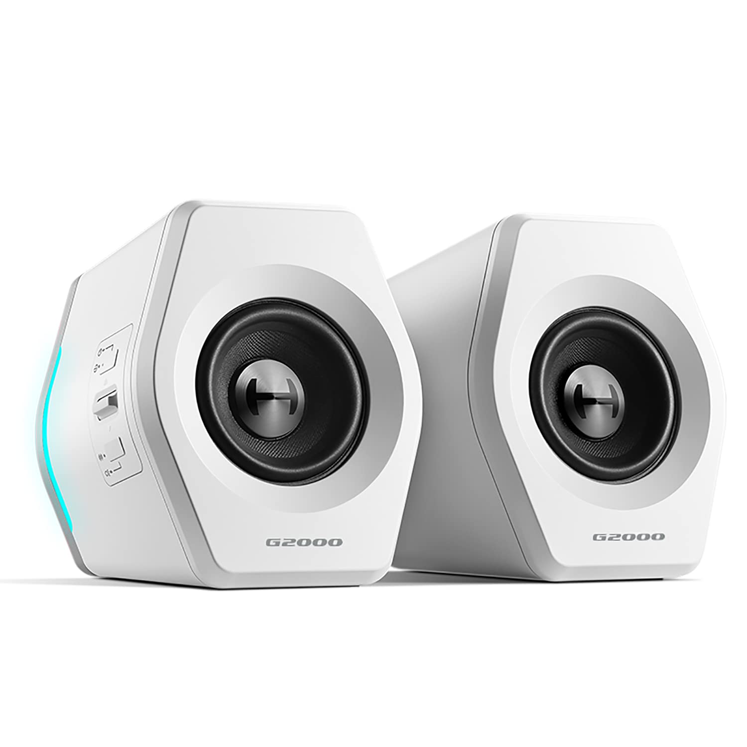 

Edifier Hecate Gaming Speaker G2000 16W Output Bluetooth Full Range Speaker with RGB Light White Japanese Distributor 4.2 USB/3.5mm [Authorized білий