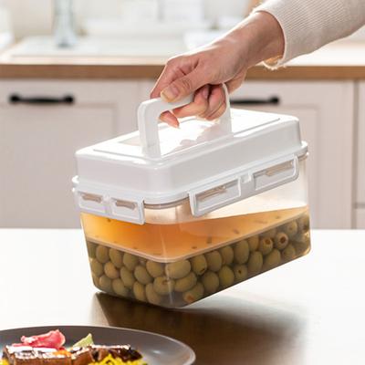 4/5L Słoik na pikle Szczelny pojemnik do fermentacji pikli Na ogórki kiszone Kapustę kiszoną Kimchi Pojemnik do przechowywania i fermentacji