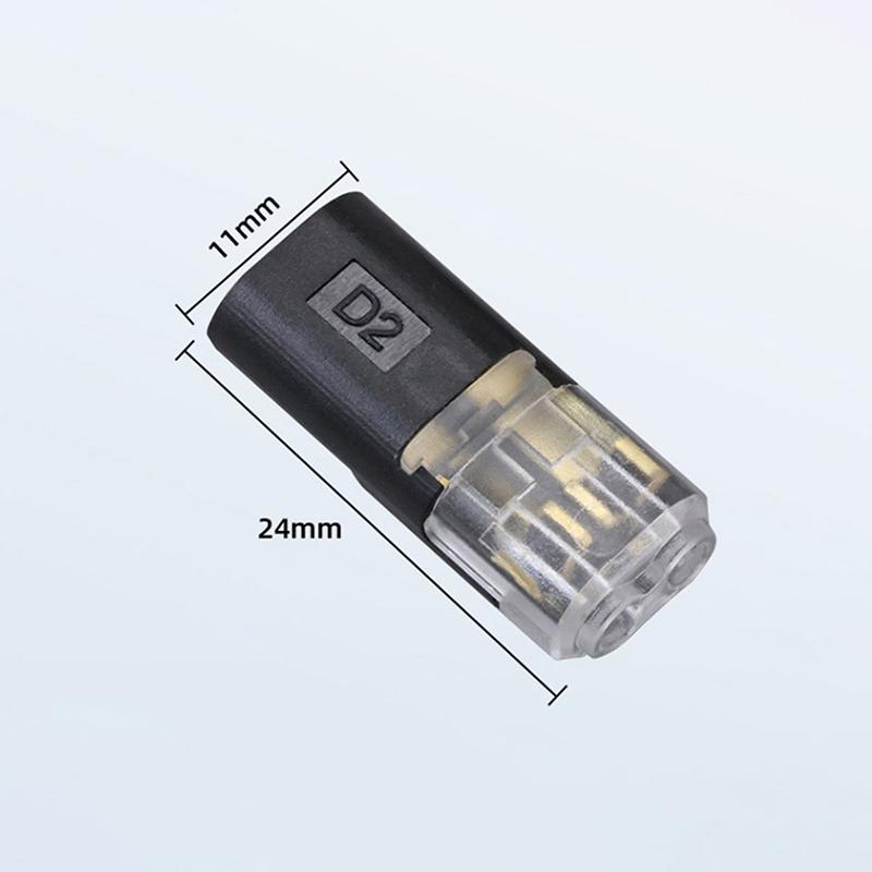 Waterproof Plug Wire Connector 2 Pin Way Cable Plug Car Electric Wire Snap Connectors Strip Terminal Connection