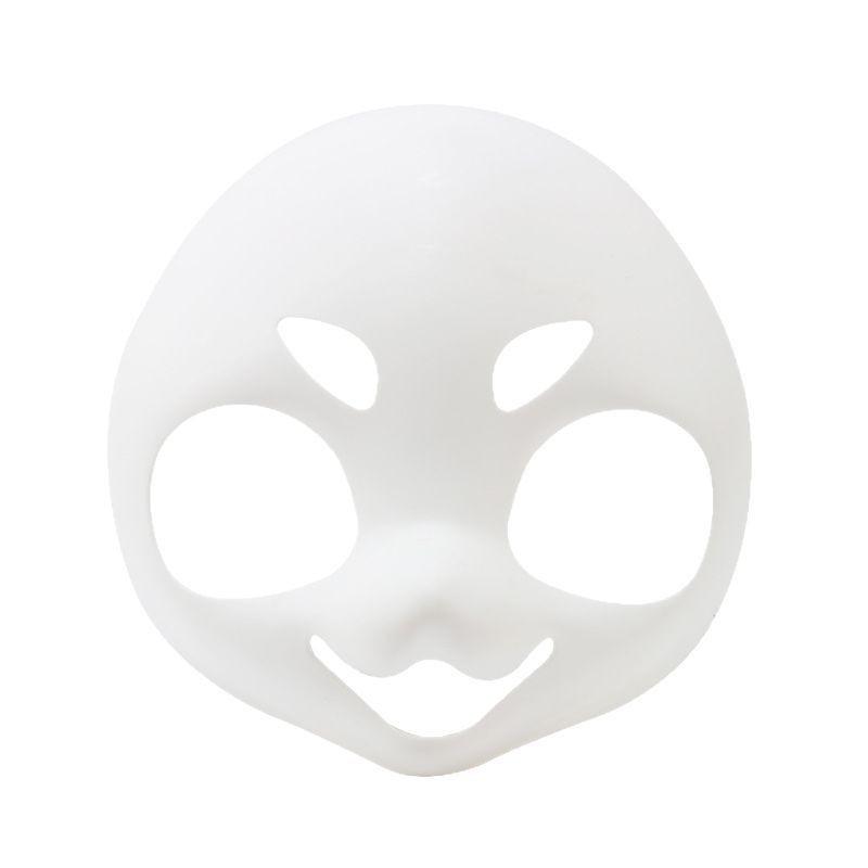 Japanese Furry Dog Fursuit Head Mask Cute DIY Plastic Animal Headgear Kids