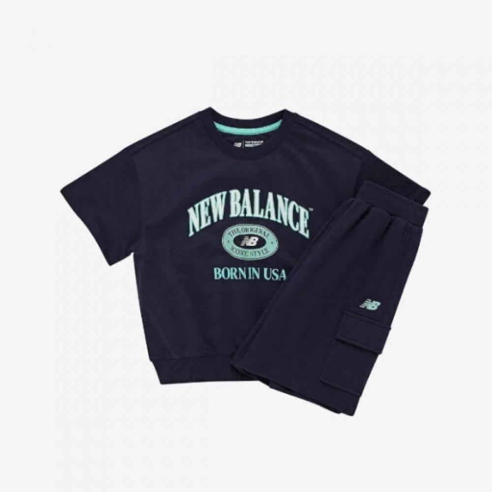 

New Balance Kids Training Set Essential Heritage Cl Uqs Nk9ye2111u 59 110