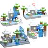 138Pcs Dream Ice And Snow World Magnetic Block Light Magnetic Assembly Building Block Magnetic Attraction Building Block Set 2Cm