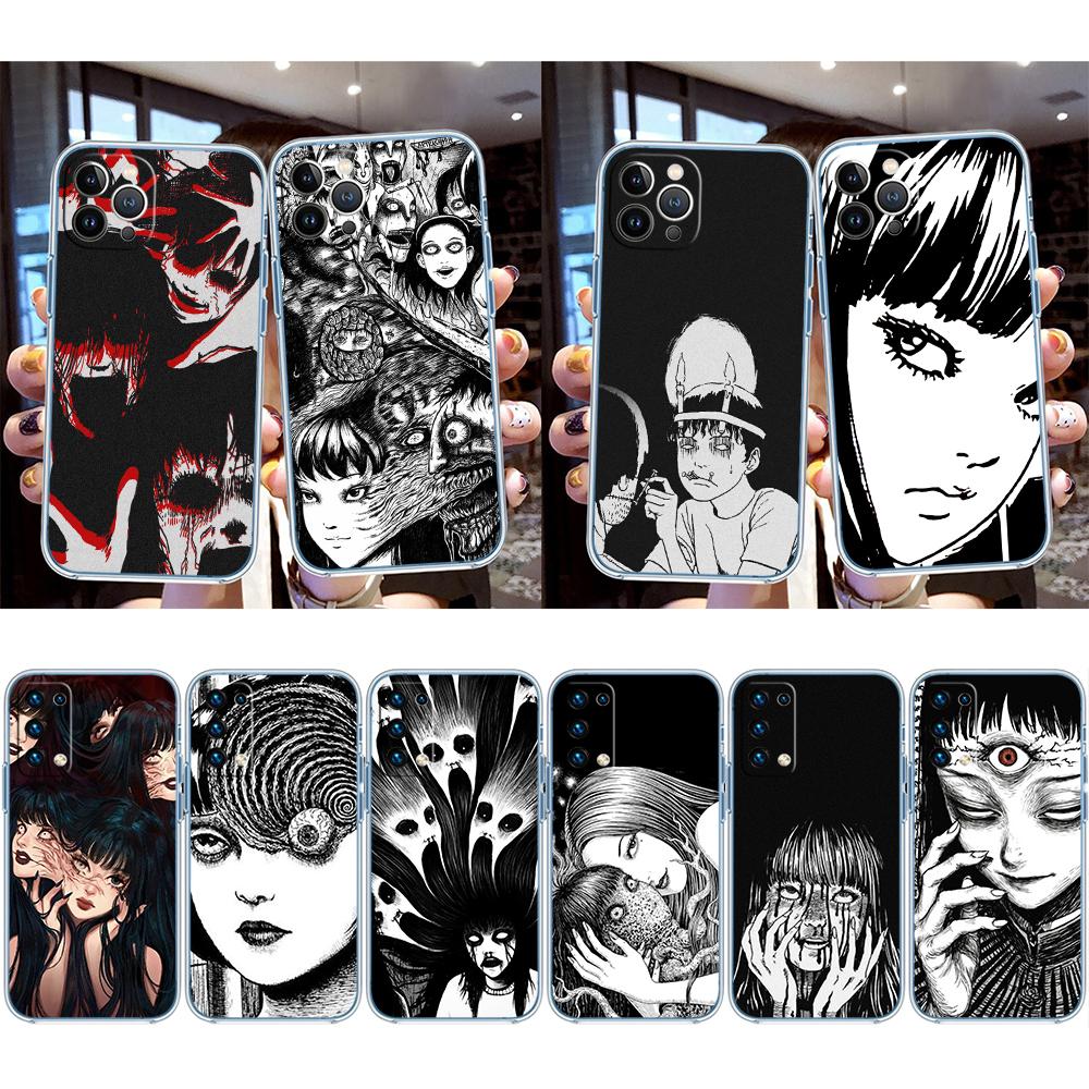 RP43 Junji Ito Tomie Phone Case for Motorola Moto E13 E15 E20 E22 E22I E22S E30 E32 E40 E7 E7I G Plus Power Play Stylus G22 G14