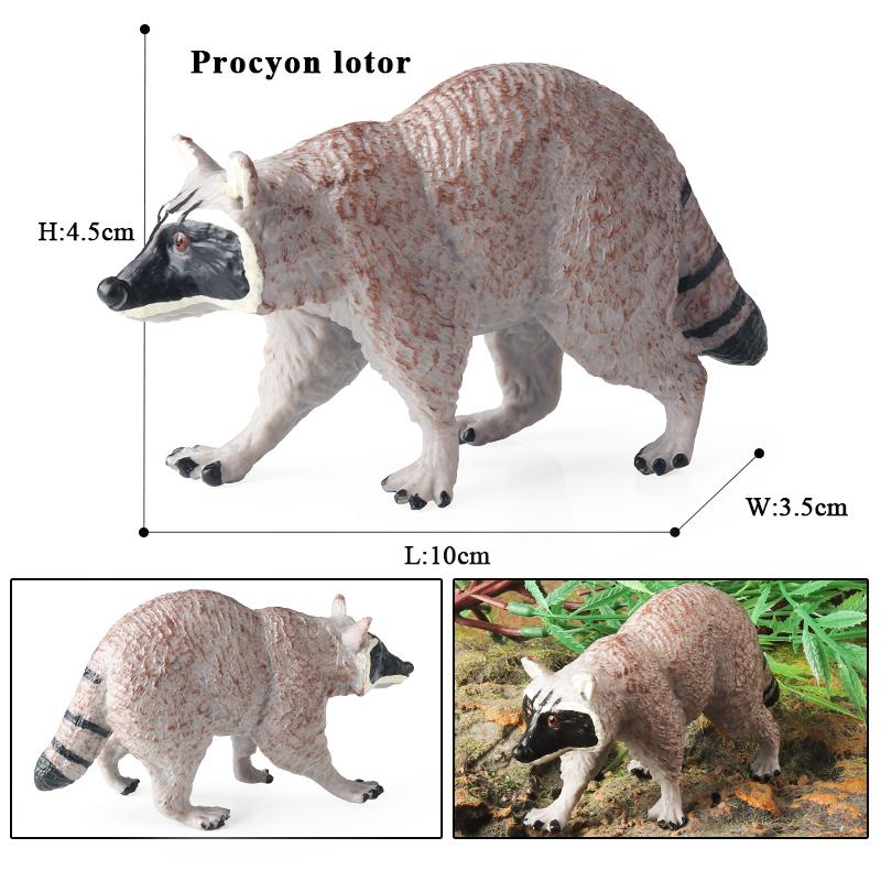 Oenux Leśne Dzikie Zwierzęta Łoś Wąż Zebra Krokodyl Paw Koń Model Figurka Akcji Figurki Miniaturowa Kolekcja Zabawka dla Dzieci