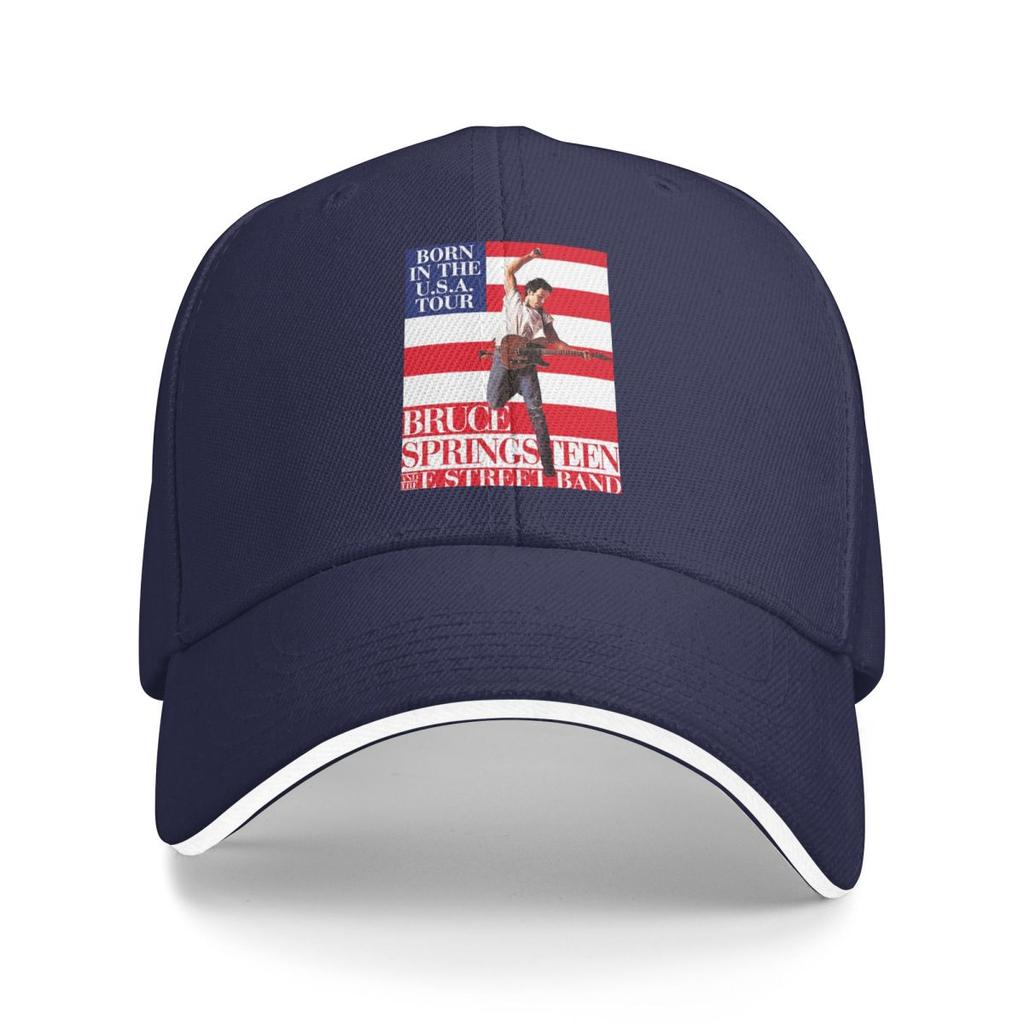 Unisex Baseball Hats Bruce USA Springsteen Heartland Rock Streetwear Summer Sports Baseball Caps Hip Hop Cap Casquette Hats