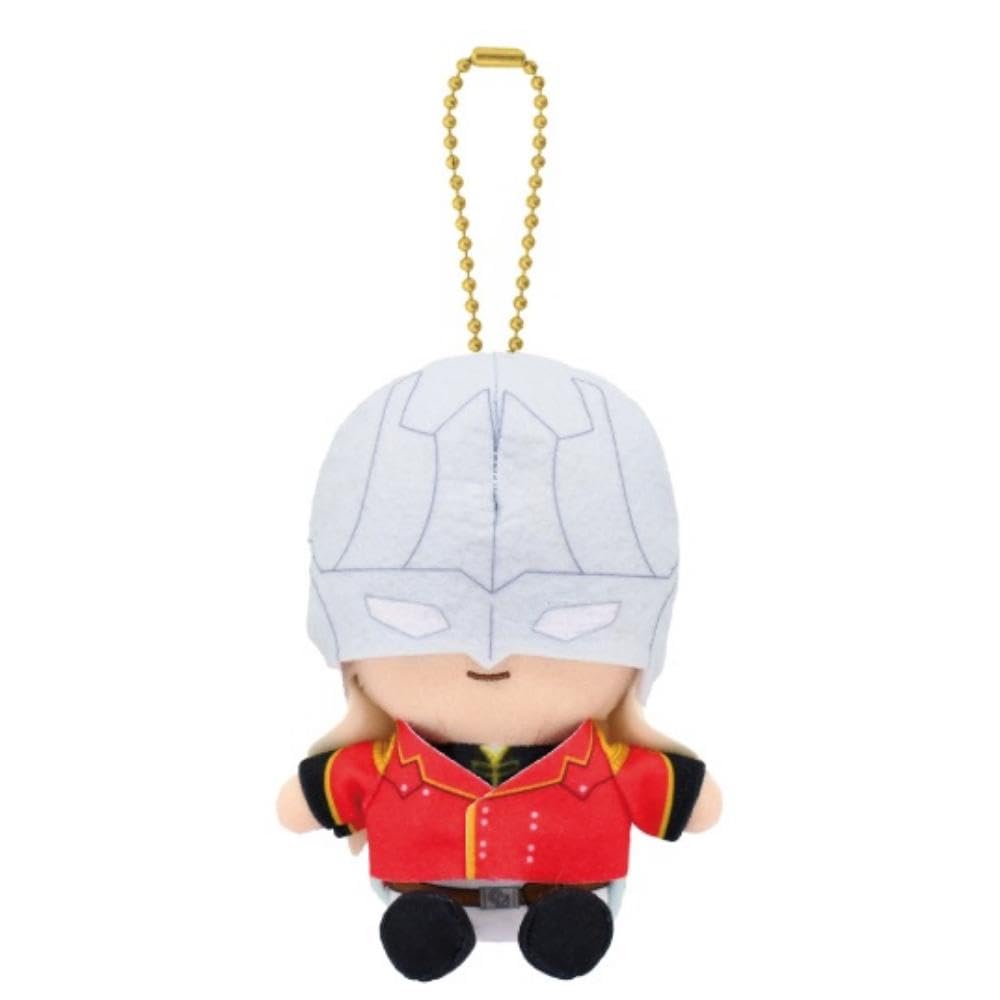 

Bandai Namco Nui New Mobile Report Gundam Wing Chibi Plush Sitting Mascot Zechs Marquis 2593329 Body H110 x W90 x 50mm Size Approx.