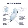 Erotic massager Satisfyer Blue