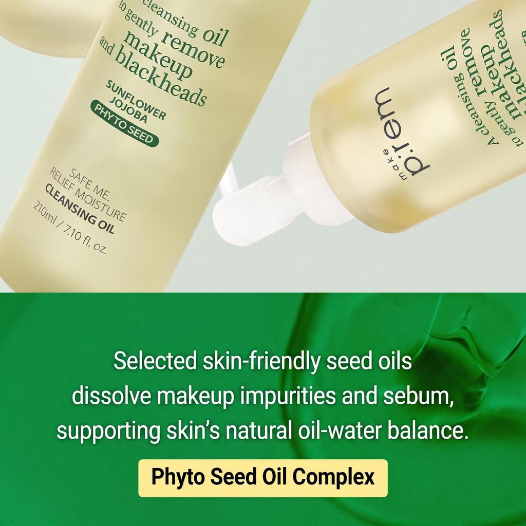 Make P:REM Salva me. Olio Detergente Idratante Lenitivo 210ml / 300ml (+Regalo gratuito)