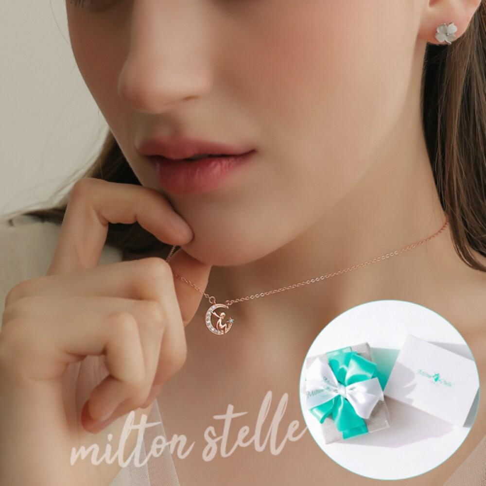 [92.5 Silver] Marvel Prince 92.5 Silver Necklace++