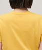 MUSINSA STANDARD WOMAN [Cooltandard] Women'S Crew Neck Crop T-Shirt [Mellow Yellow]