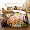 3D Anime Vinland Saga Bedding Set Single Twin Full Queen King Size Bed Set Adult Kid Bedroom Duvet Cover Sets For Home Textiles