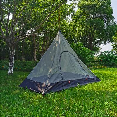 Kadahis Mosquito Net for Outdoor Inner Tent for Camping Mosquito Portable Easy High Convenient To with Storage Pouch Use, One-Pole Tents, Net,