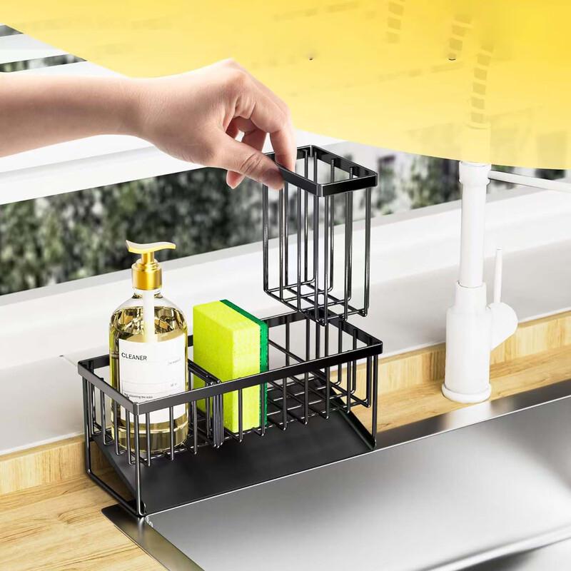 304 Stainless Steel Countertop Sink Caddy and Drainer