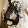 ins wind star schoolbag pain bag female large capacity high value junior high school students ultra light backpack new