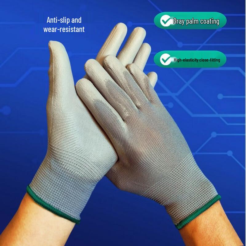 Tingbai Dust-Free Electronic Work Gloves