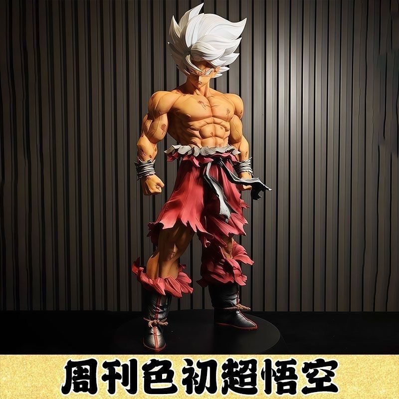 JT Studio Dragon Ball Z Weekly Color Goku Dragon Ball Figurine figurine Color Graceful Head Super Saiyan Goku Model Display Gift