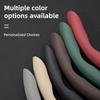 WFM1  Suitable for Skoda Breathable Leather Steering Wheel Cover with Segmented Quick-Release Design, Non-Slip and Durable, Octavia Rapid Kodiaq 