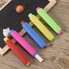 10 Stück Kreidehalter, verstellbar, verhindert Bruch, staubdicht, zum Schreiben, Kunststoff, Lehrer-Kreidestift-Clips für die Schule