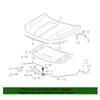 For Opel Vauxhall Zafira B Bonnet Strut Stay Rod Holder Clips  Front Hood Support Rod Retainer Accessories Repair Kit Car Parts