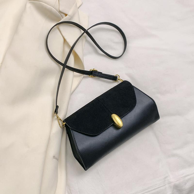 

2024 New Trendy Shoulder Bag For Women Stylish Urban Chic Crossbody Bag Fashionable Vintage Bag чёрный