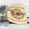 Boho Mandala Muster Decke Rund Dekorativer Überwurf Sofa Bettbezug Abstrakt Baumwoll Überwurf für Wohnzimmer Schlafzimmer
