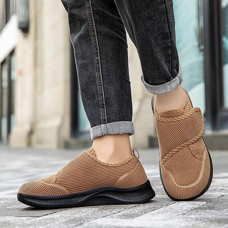 Autumn Winter New Elderly Shoes Cotton Shoes Fashion Walking Shoes Warm Soft Soled Soft Faced Elderly Sports Shoes Casual Shoes