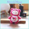 Lotso Cartoon Cute Style Bear Plushie Keychain Travel Bag Decor Kids Doll Gift