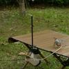 Hang Gas Canister Hook Outdoor Multi-Purpose Gas Tank Hook With Hanging Plate Bottle Opener Camping Table Gas Stove Tank Hook
