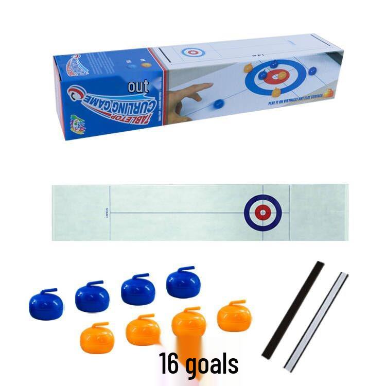 Gioco da Tavolo Educativo per Bambini Elite Sportz: Bowling da Curling Giocattolo da Interno
