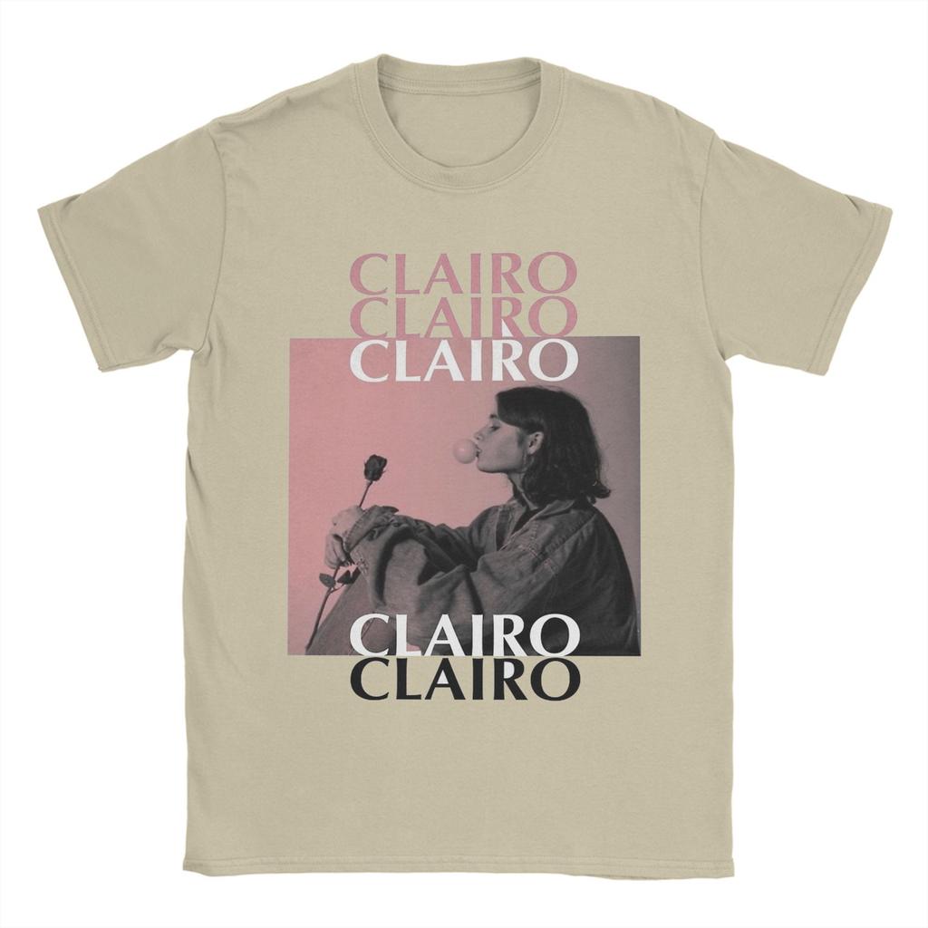 Singer Clairo Pretty Girl T-Shirts for Men  Funny Pure Cotton Tee Shirt Crew Neck Short Sleeve T Shirts Adult Clothes