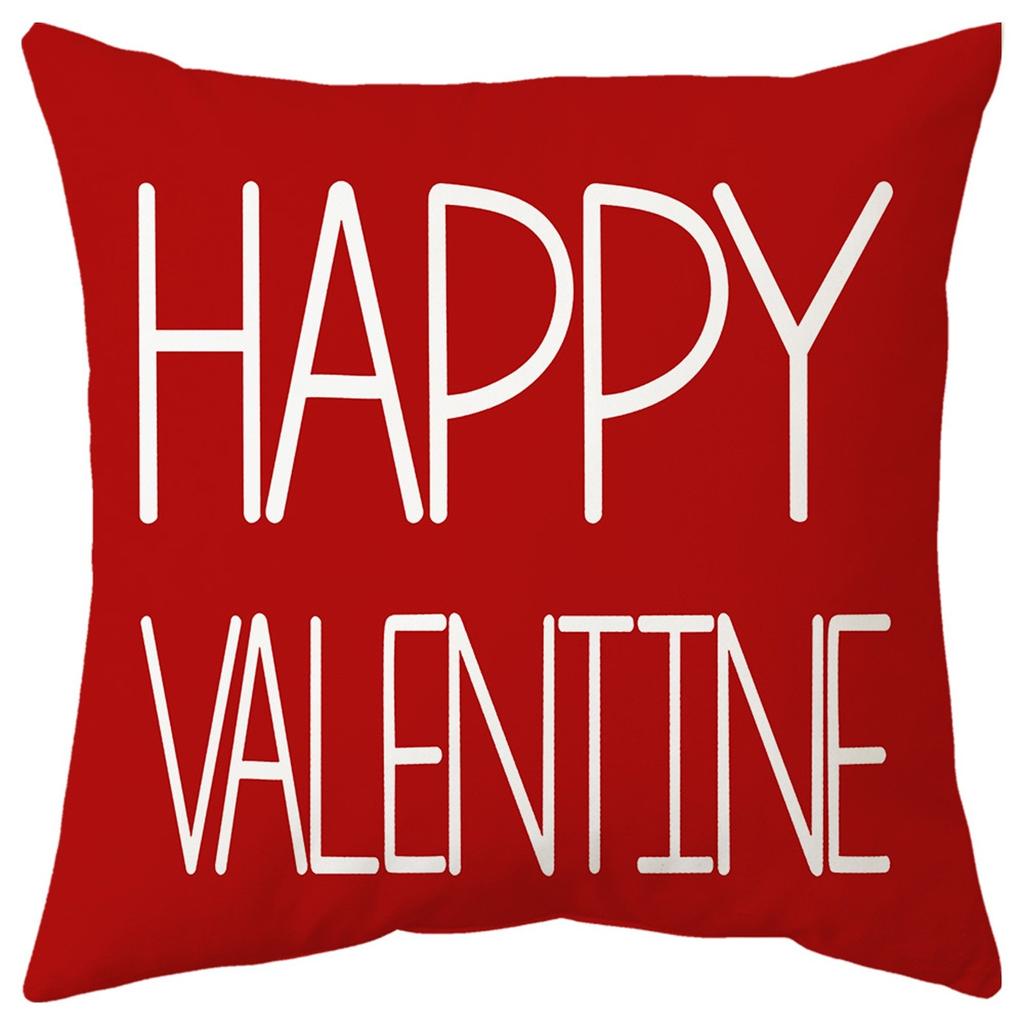 1PC Home Valentine's Day Pillowcase Decorative Pillow Case Creative Pillow Case