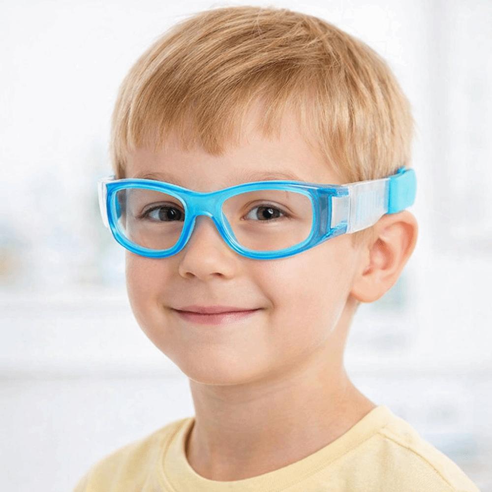 Verstellbarer Riemen Basketball Trainingsbrille Klar Sport Schutzbrille Outdoor Sportarten