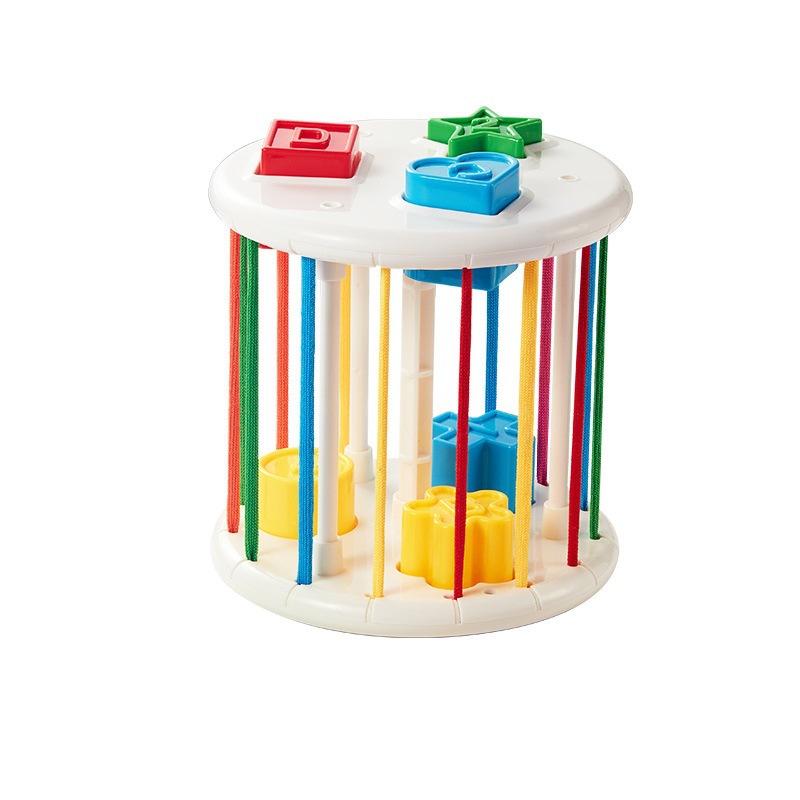 Baby Formensortierspiel Montessori Sensorischer Würfel Sortierspielzeug Motoriktraining Blockspiele Kinder Lernspielzeug Für Kinder