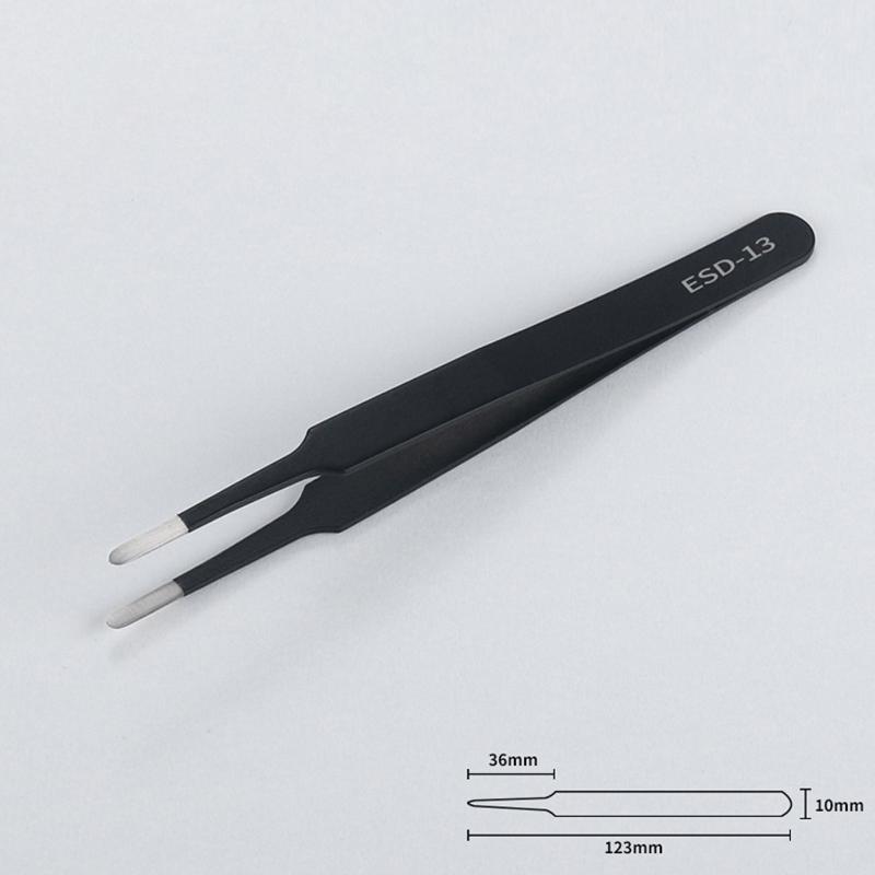 Eyelashes Tweezers Scrapbook Sticker Tape Picking DIY Journal Hand Account Tweezers Stainless Steel Mobile Phone Repair Tweezer