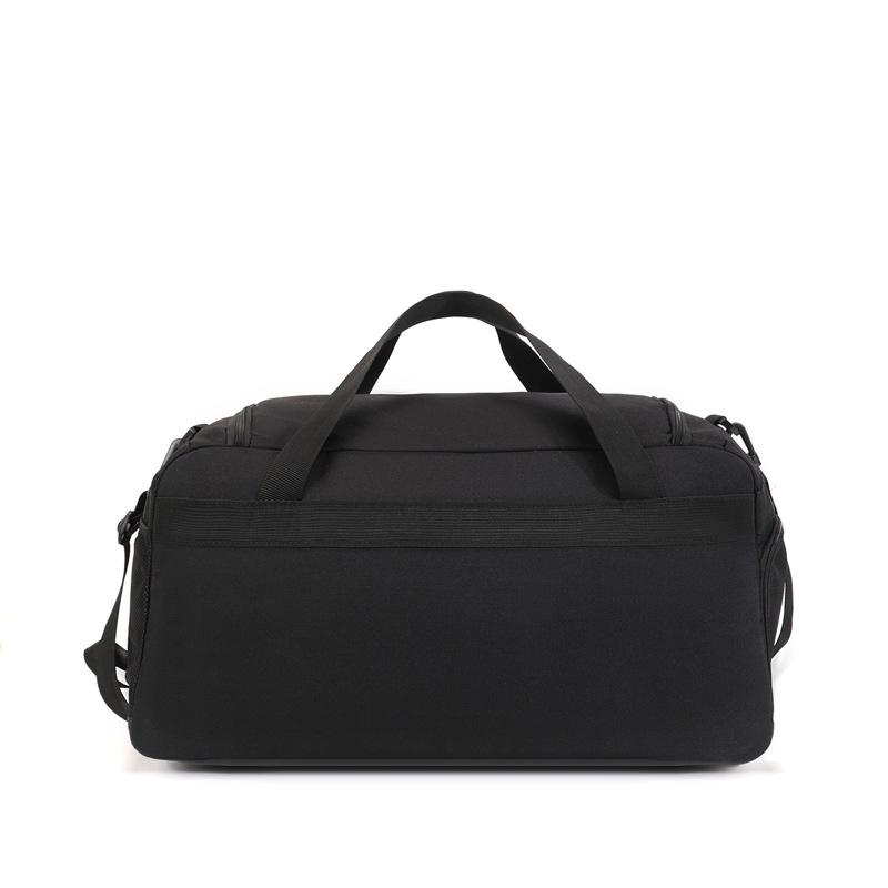 

Men s stylish gym bag, portable shoulder sports bag, large capacity, dry and wet separation luggage bag, travel bag 57*24*28 чёрный